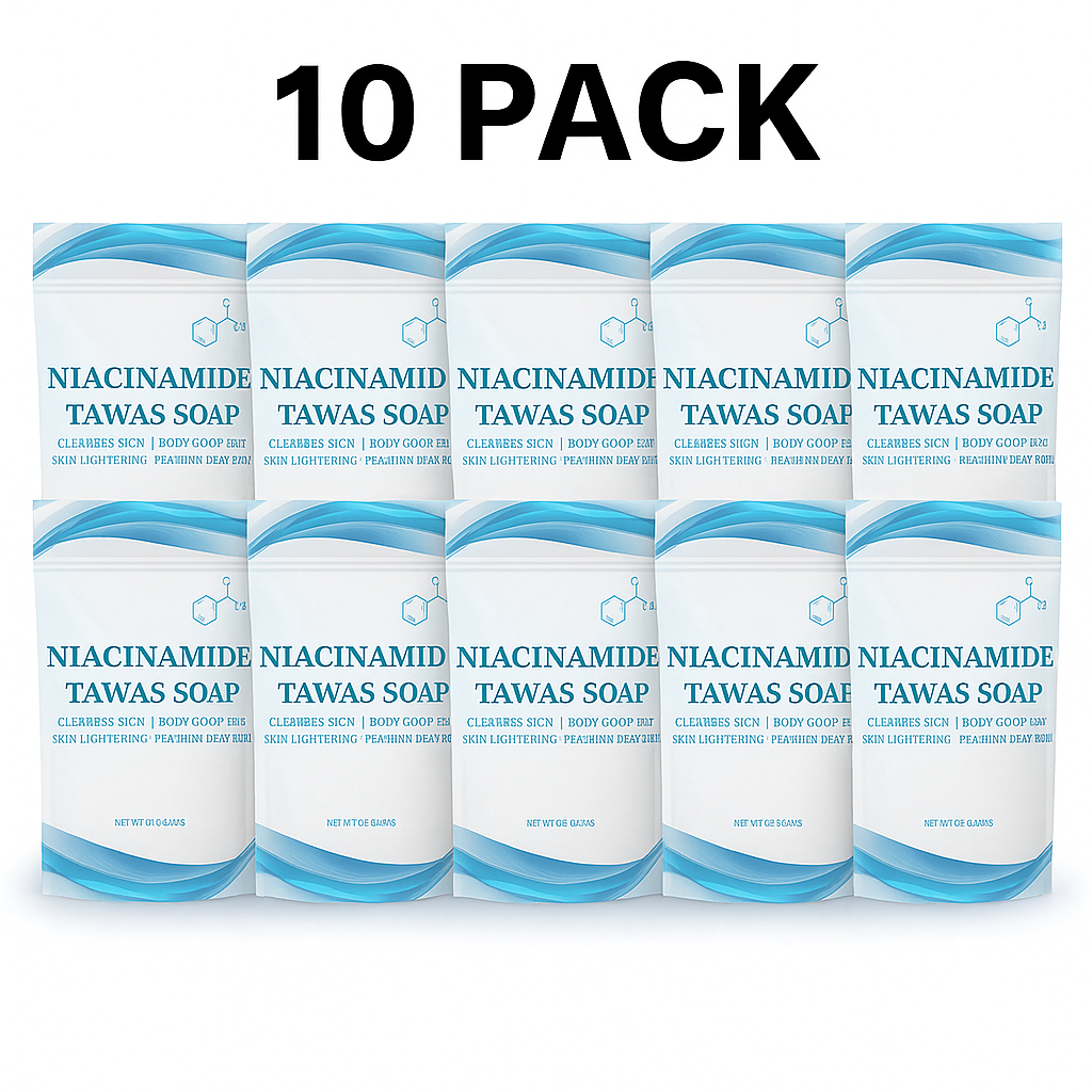 FreeShipping BUY 5T AKE 5 NIACINAMIDE TAWAS SOAP WITH FREE MESH 100g