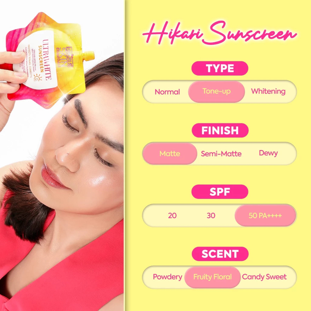 BUY 1 TAKE2 Hikari Ultra White Sunscreen with SPF50 PA++++ Protection 50ml FreeShipping BUY 1 TAKE2 Hikari Ultra White Sunscreen with SPF50 PA++++ Protection 50ml FreeShipping