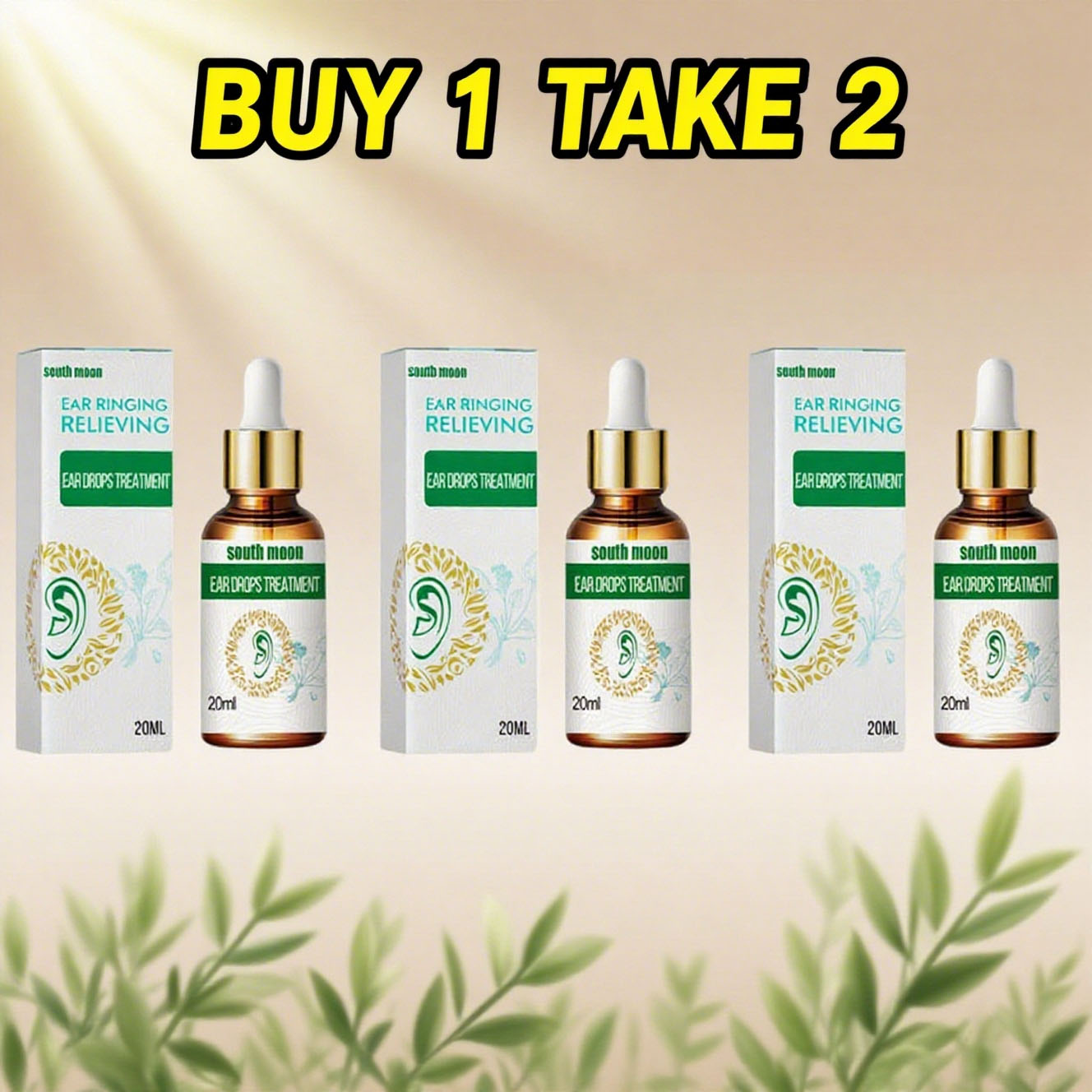 FreeShipping BUY 1 TAKE 2 South Moon Ear Drops Cleaning fluid FreeShipping BUY 1 TAKE 2 South Moon Ear Drops Cleaning fluid